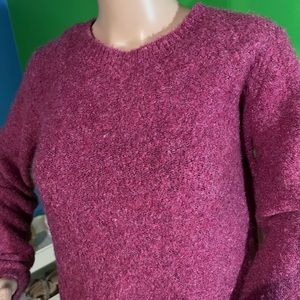 NWT $40 Sonoma | Sonoma Soft Fluffy Sweater in Very Berry